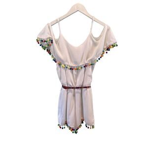 The Edit cold shoulder romper